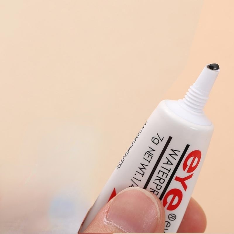 False Eyelash Glue Waterproof Eye Lash Cosmetic Tools False Eyelashes Makeup Adhesive Clear-white Dark-black Korean Hot