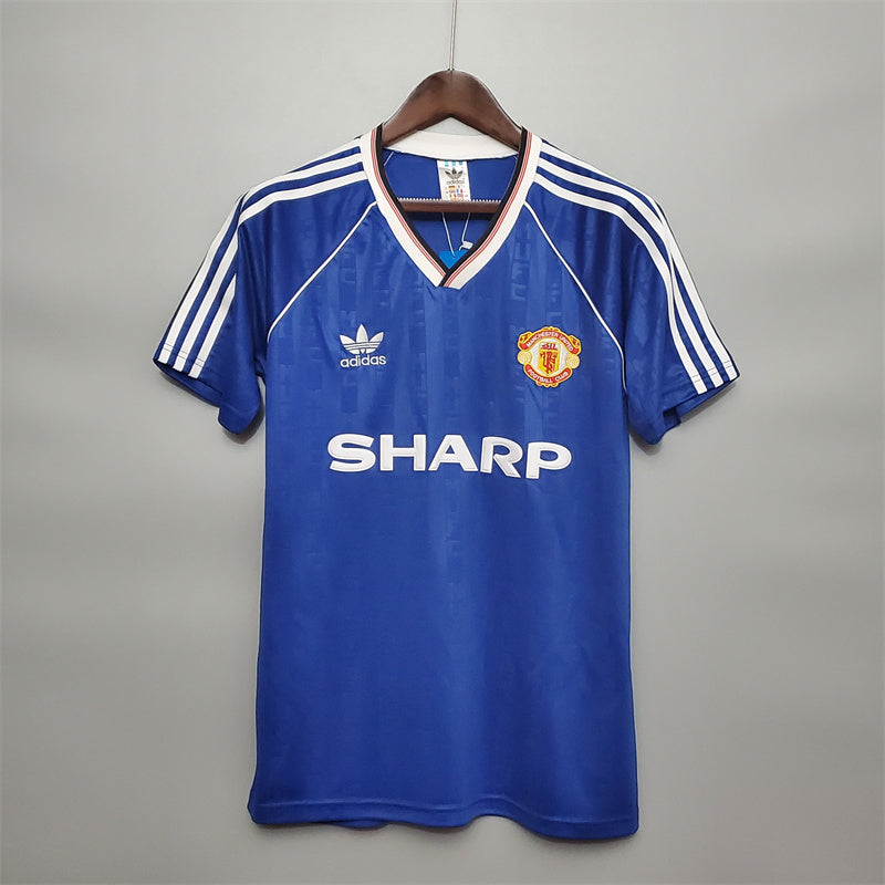 1988/1990 Retro Manchester United Third Away Football Shirt 1:1 Thai Quality mysite