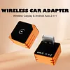 2 in 1 Wireless CarPlay Adapter Plug & Play for Apple iOS 10+Android 11+ Version
