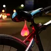 Bicycle Taillight Creative Egg Light Outdoor Night Riding High Brightness Heartbeat Warning Light Backpack Hanging Light Cycling Equipment