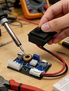 Replacement Type C PSU Mod for PS2 Power Board for PS2 Fat Console Power Supply Board Supports PD 3.0 Retro Video Game Parts