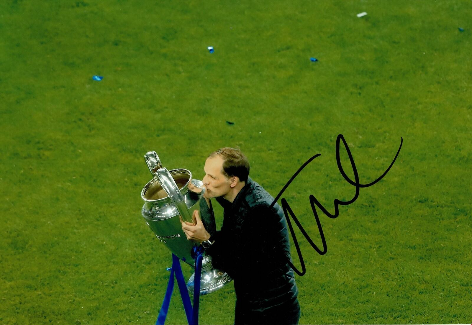 Thomas Tuchel Signed 12X8 Photo Poster painting Chelsea F.C. Genuine Signature AFTAL COA (1539)