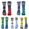 5 Pairs Soccer Socks Football Athletic Socks for Men Women Teens