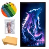 (US Local)Wolf -11CT Stamped Cross Stitch Kit(40x70cm)