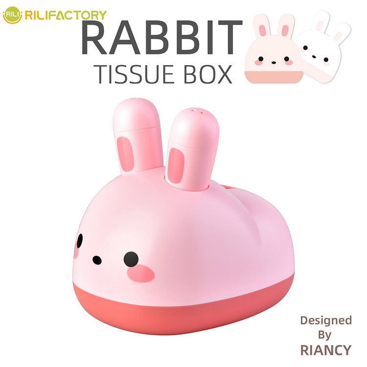 Cartoon Rabbit Tissue Box Rilifactory