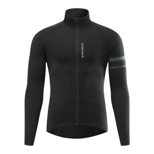 thumbnail image 2 of WOSAWE Men's Waterproof MTB Cycling Jacket – Windproof Softshell Coat For Spring & Autumn 2 of 2
