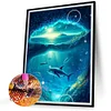 Diamond Painting-5D Full Round Drill Dolphin