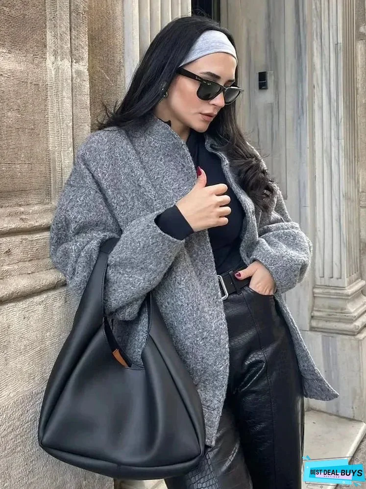 Simple and Stylish winter garment