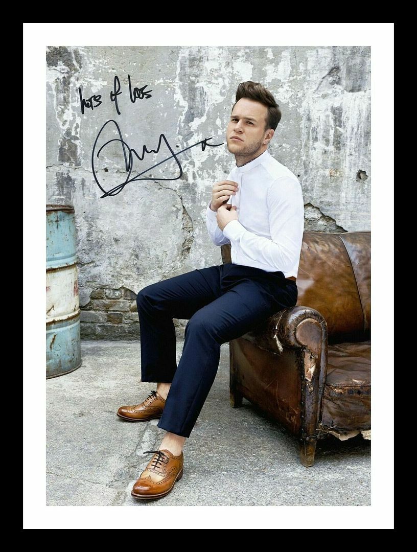 Olly Murs Autograph Signed & Framed Photo Poster painting 10