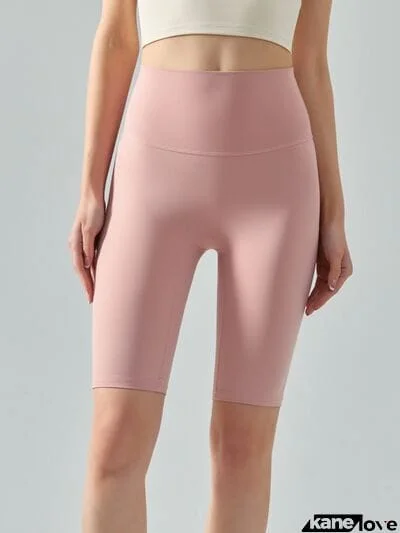 High Waist Active Shorts