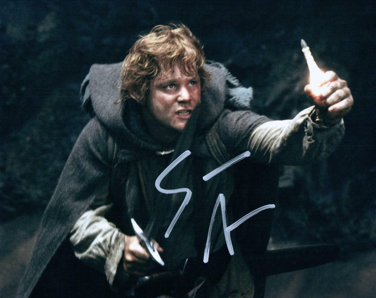 Sean Astin signed 8x10 Picture Photo Poster painting autographed includes COA