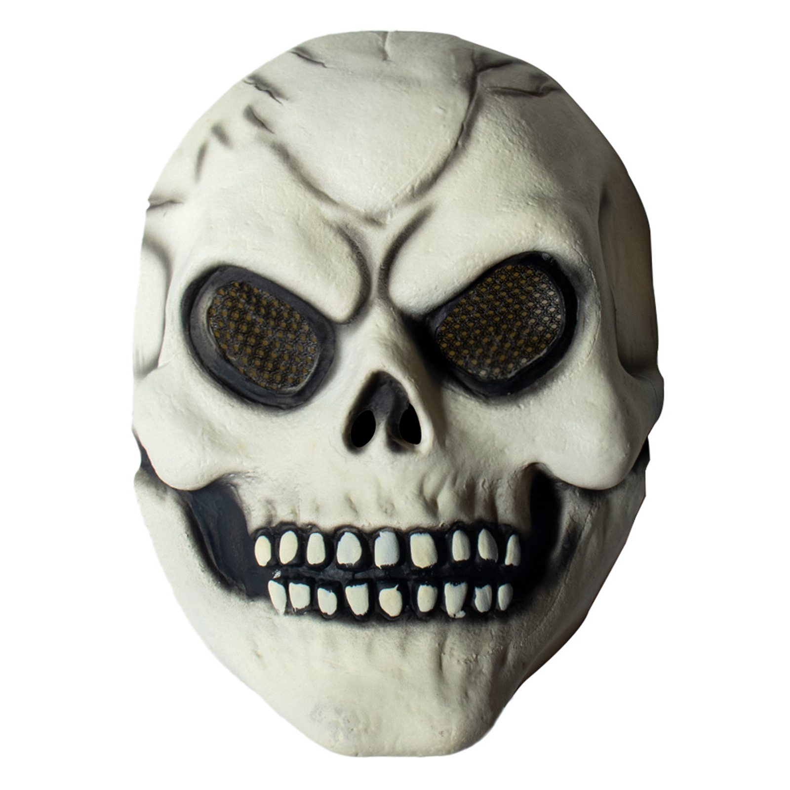 

Halloween Latex Realistic Skeleton Head Face Cover Creepy Costume Kit Prop, 501 Original