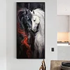(40*80cm)Horse - Full Round Drill Diamond Painting