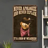 Cowboy - Metal Tin Signs(8*12Inch/12*16Inch)