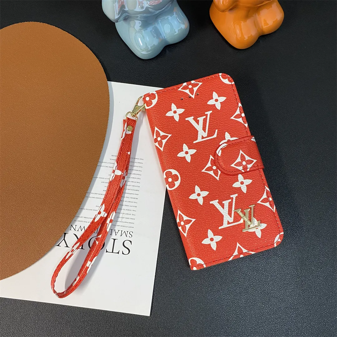 LV Monogram Canvas Wallet Apple iPhone Case Samsung Galaxy Checkerboard Canvas Holster