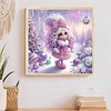 Winter Girl - Crystal Rhinestone Diamond Painting