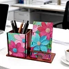 Multifunctional Handmade Wood Diamond Painting Phone/pen Holder& Storage Box Table Ornament Kits
