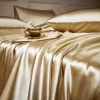 【BUY 2 FREE SHIPPING】25 Momme Luxury Pure Mulberry Silk Bedding Set of 4（1x Quilt Cover + 1x Bedsheet + 2x Pillowcases）
