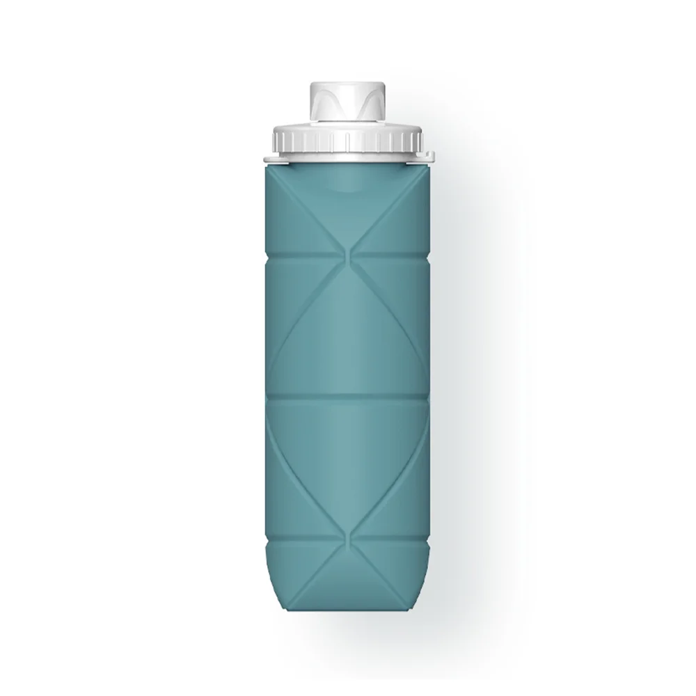 Meladen™ Silikon Faltbarer Wasserbecher Mini Wasserflasche Outdoor Sport Tragbare Kompression Reise Radfahren Cup