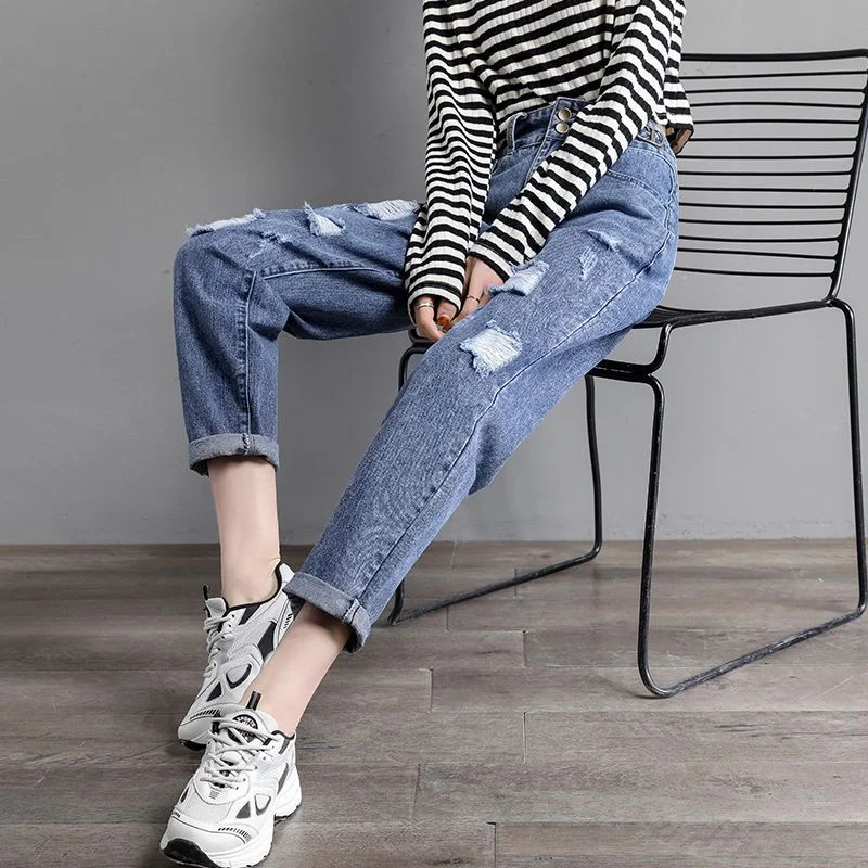 Toloer Toloer New 2024 Light Color Loose Skinny Dad Pants-Outfit Ideas