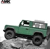 AMK DIY Upgrades Aluminum Alloy Frame Chassis 1/10 RC Crawler Body Builder Kit for RC4WD Gelande II FJ40 G2 D90 TF2 Defender