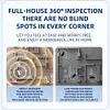 Smart Air Quality Monitor Real-Time Indoor WiFi Air Quality Detector for AQI CO2