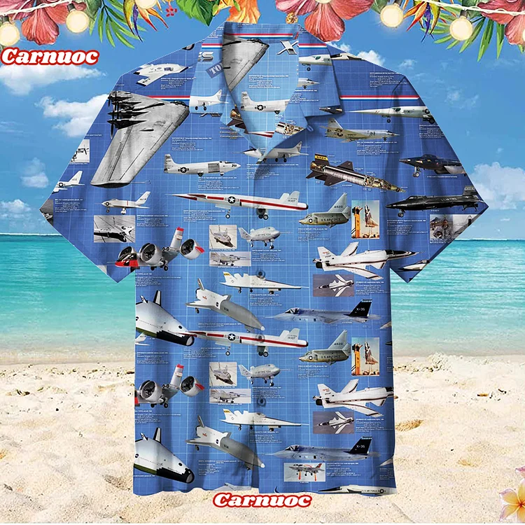 American X-Planes | Hawaiian Shirt