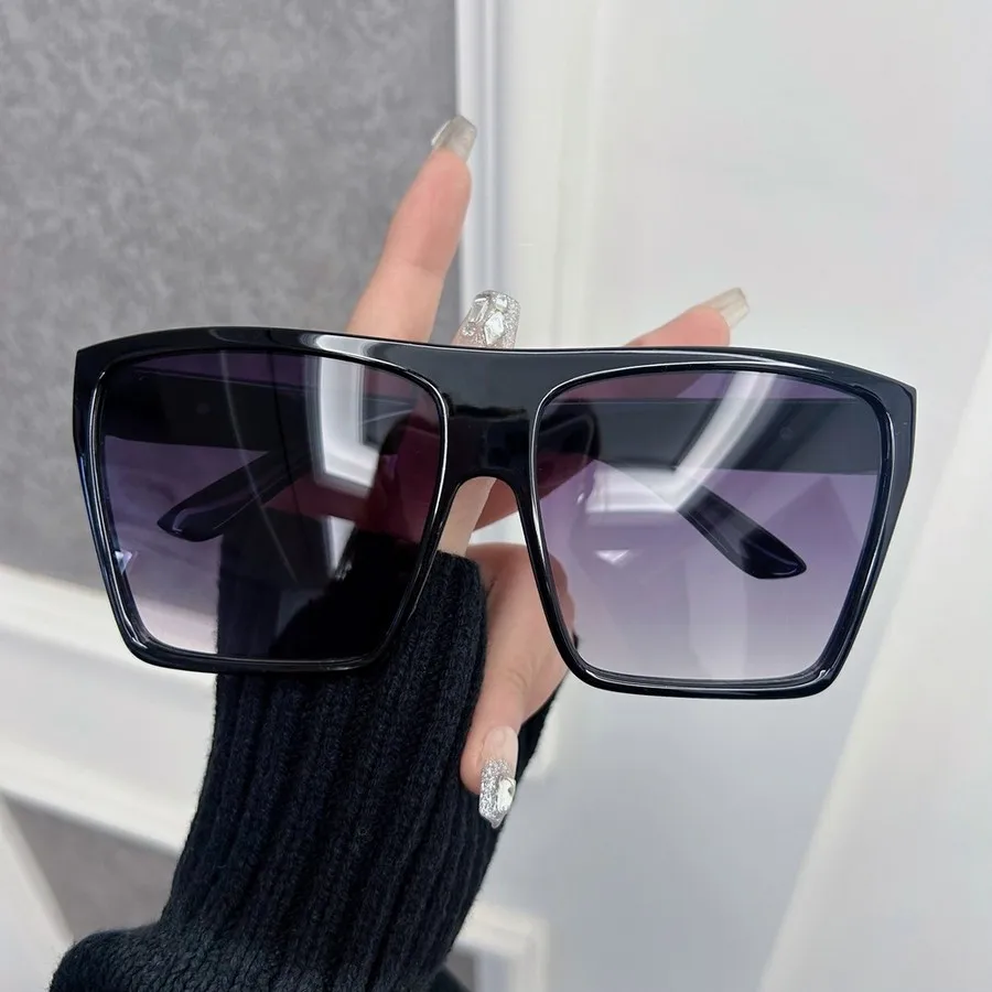 Placestovisits Classic Square Sunglasses Women Men Vintage Mirror Lens Stylish Sun Glasses Female Male Personality Colors Oculos De Sol