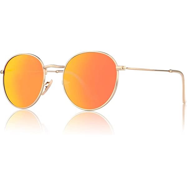 Round Polarized Unisex Sunglasses