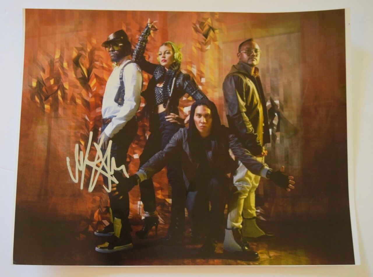 WILL.I.AM Signed Autographed 11x14 Photo Poster painting Hip Hop THE BLACK EYED PEAS COA VD