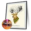 uk.everydayedeals (Limited Stock)Diamond Painting - Full Round - Deer Gift