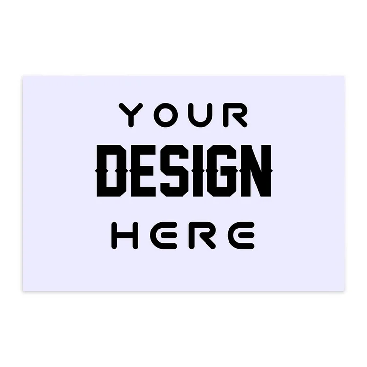 Personalized Design  Wall Decor Self Adhesive Poster Full Print