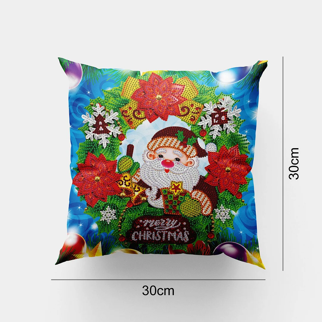 DIY Diamond Painting Pillow Case(30*30cm)(Single Side)