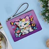 Pochette De Mode De Peinture De Diamant De Bricolage De Chat De Fleur De Papillon-Partielle Sp&eacute;ciale Diamant Peinture
