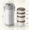 Portable Multi-Layer Bento Box, Large Capacity, 24-Hour Ultra-Long Insulation
