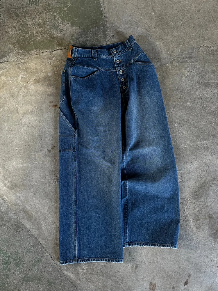 SUPER BAGGY DENIM PANTS (Buy 2 Free Shipping)
