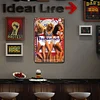 Pin Up Girls - Vintage Metal Signs(8*12Inch/12*16Inch) - Bar