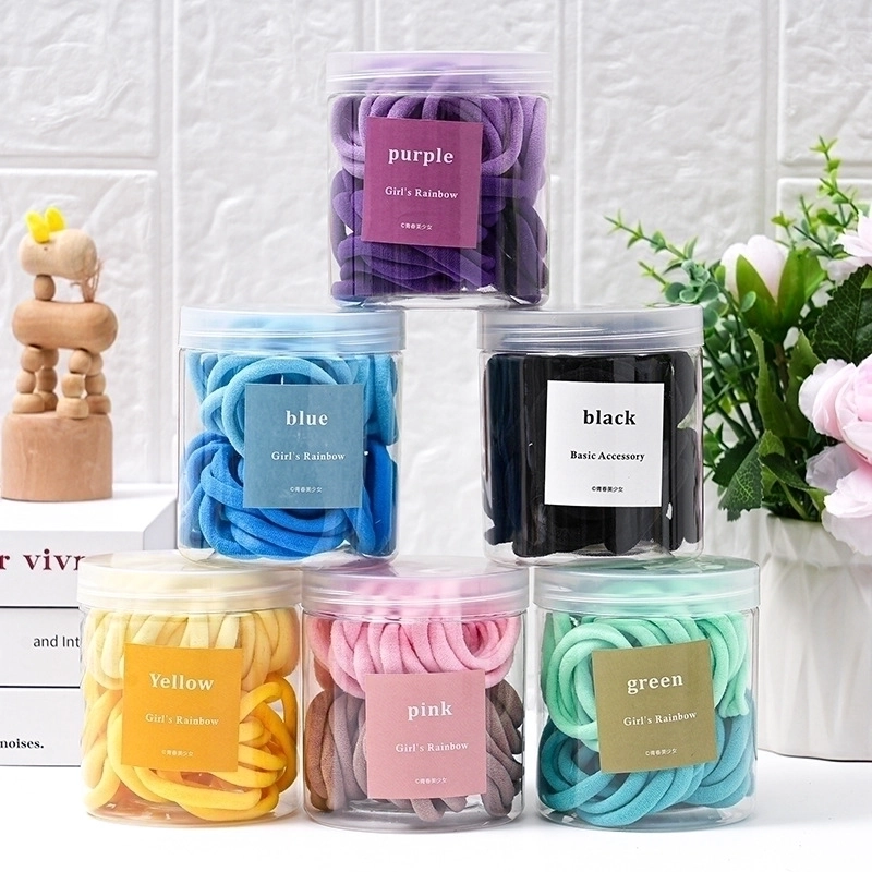 Women’s Minimalist Solid Color Cloth Hair Tie