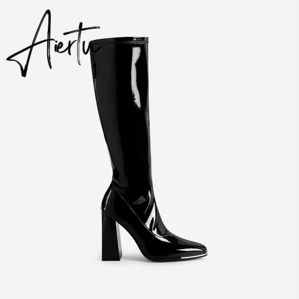 Women Chunky Heeled Boots mysite