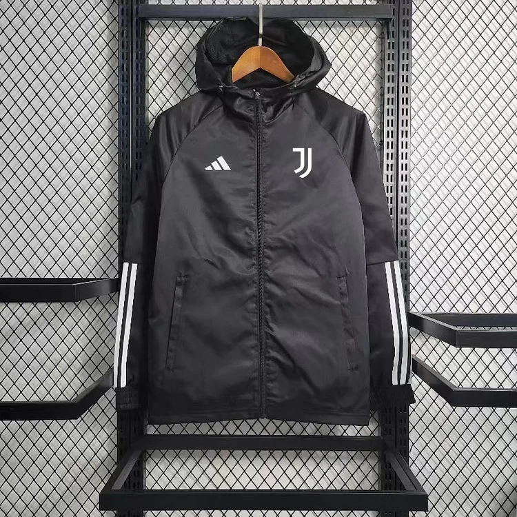 2023/2024 Juventus black trench coat