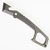 EDC iron ridge crowbar titanium alloy bottle opener multifunctional portable play emergency decompression toy equipment