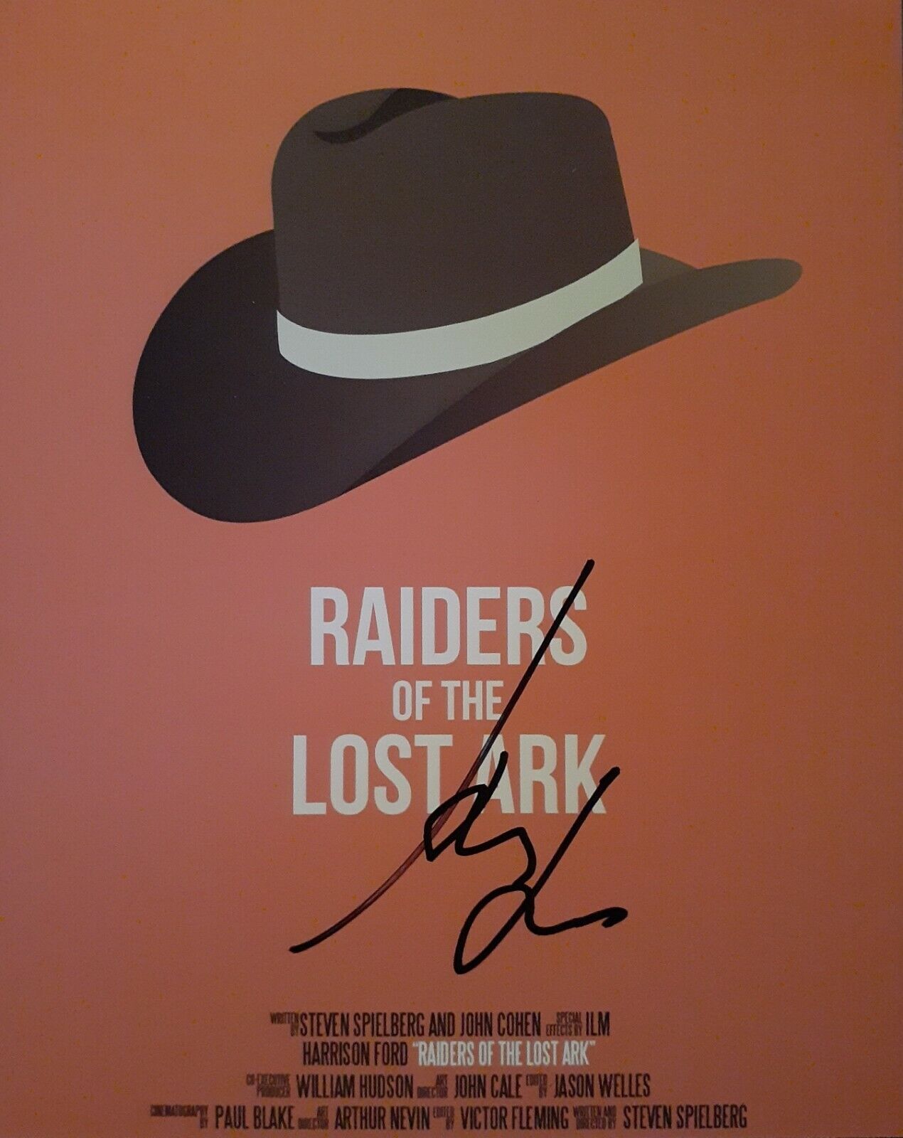 Harrison Ford signed 8x10