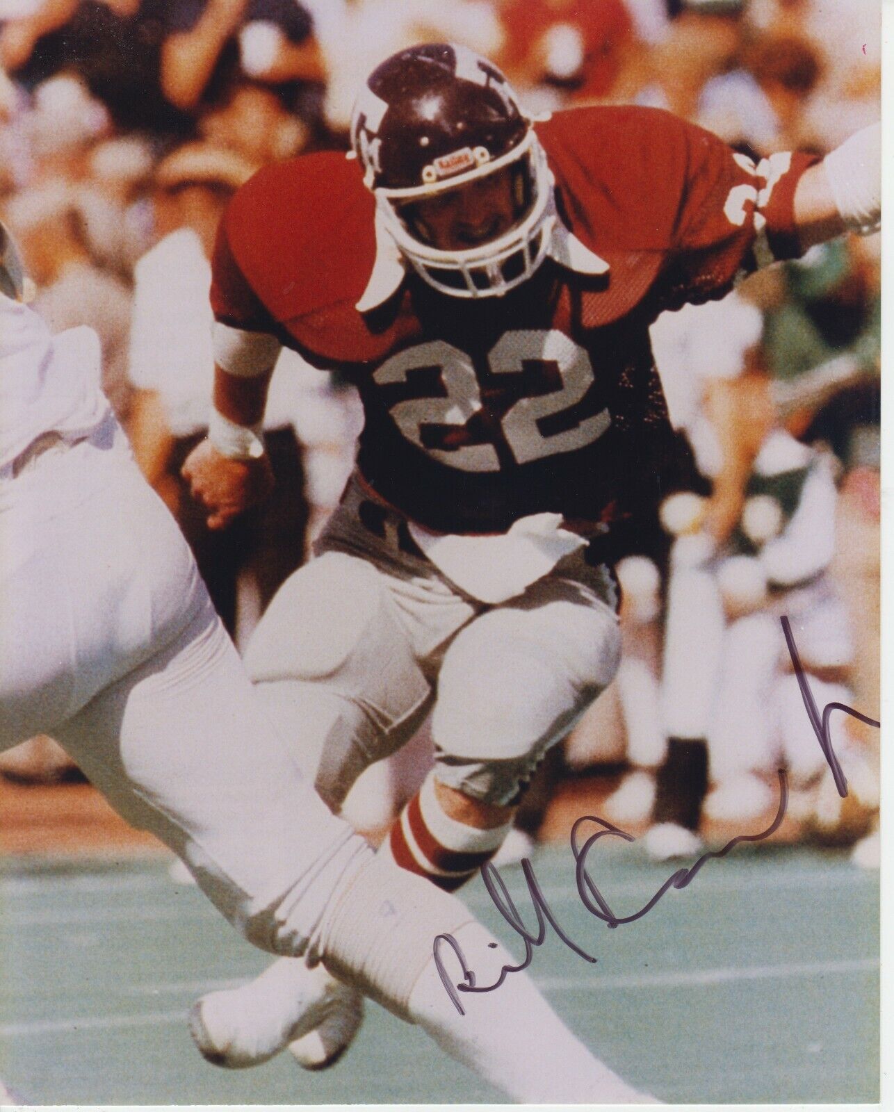 Billy Cannon Jr 8x10 Signed w/ COA Arkansas Razorbacks #1