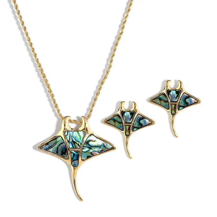 Iridescent Star Jewelry Set