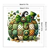 Pumpkin-Partial 11CT Stamped Cross Stitch Bead Embroidery 36*36cm/14.17*14.17in