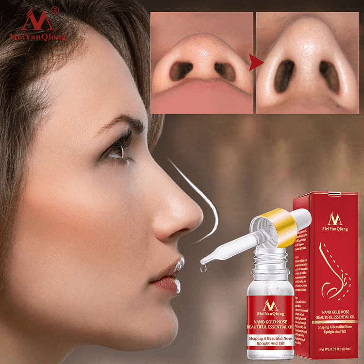 Pornhint Nose Lifting Up Essence Oil Tightening Beauty Nose Care Massage Reduce Narrow