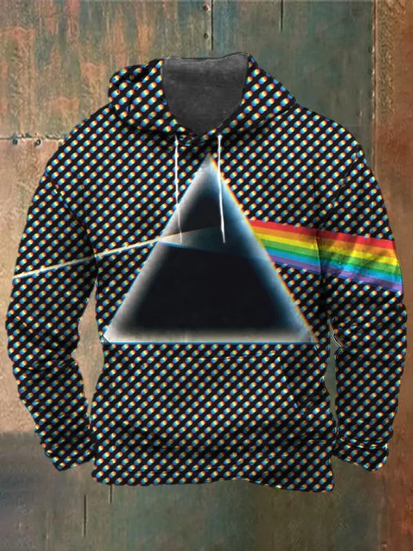 Unisex Pink Floyd Print Heavyweight Hoodies