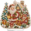 DIY Special Shape Diamond Painting Desk Ornament Xmas Decor Kit