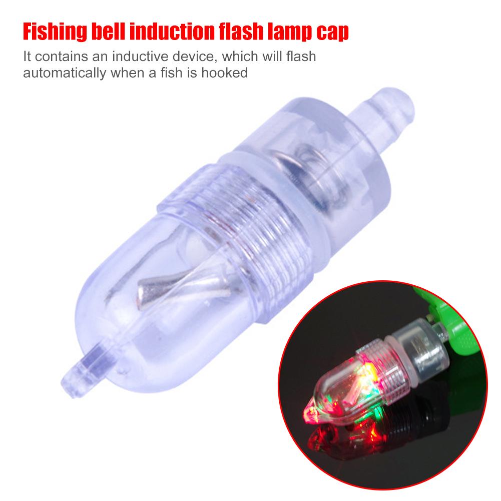 

LED Night Fishing Rod Tip Light Smart Sensor Bite Alarm Lamp Fishing Gear, 501 Original