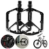 Double DU Bearing Bike Flat Pedal Aluminum Alloy Waterproof MTB Bike Accessories